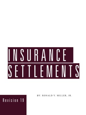 cover image of Insurance Settlements
